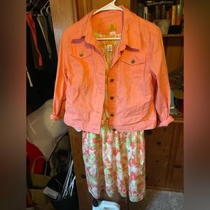 Womens dress with jacket size 12